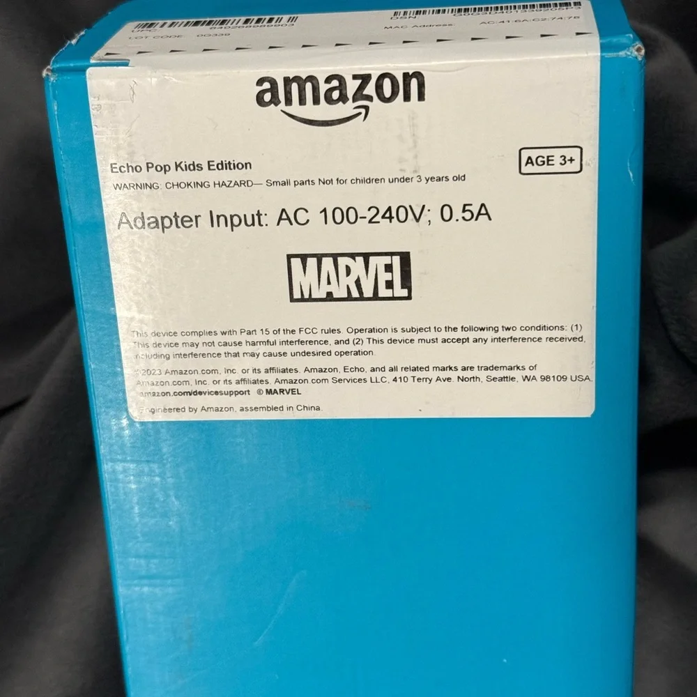 Fire HD 8 Kids Pro Tablet - Marvel Edition & Kids Echo Pop, Marvel
